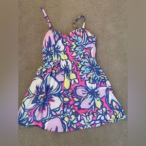 Lilly Pulitzer Tropical Pin Cat Walkin Christine size 14